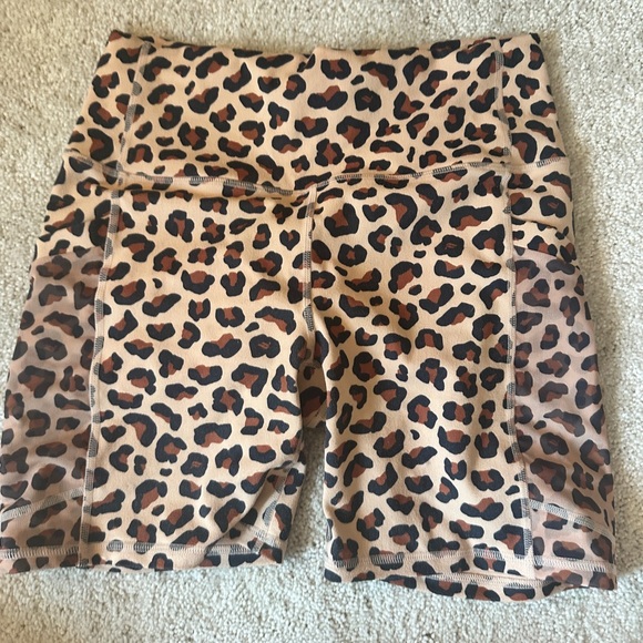 Leopard Print Women's Shorts - Picture 1 of 5